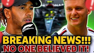 NO MORE PATIENCE! URGENT NEWS! MERCEDES HIT THE HAMMER IN F1! GOOD NEWS FOR MICK SCHUMACHER!