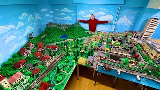 Giant LEGO City | Complete Overview after 2 years of building