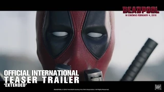 Deadpool [Official International Teaser Trailer - EXTENDED in HD (1080p)]