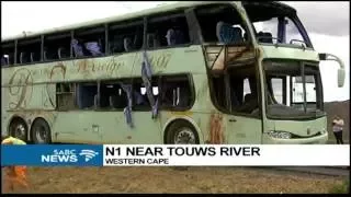13 die in a bus crash in the Western Cape