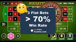 Roulette Strategy Breakdown: 3 Flat Bets, All with 70%+ Win Rates
