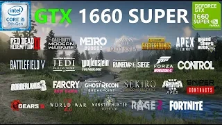 GTX 1660 SUPER Test in 25 Games