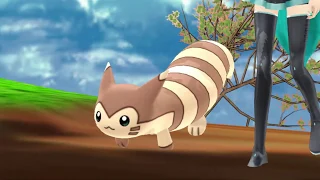 furret walcc but he walk with hatsune miku as she sings an a capella cover (FLASHING LIGHTS!)