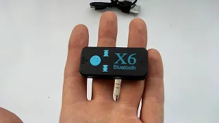Bluetooth X6 ресивер адаптер для авто (обзор, отзывы, функционал, инструкция на русском)