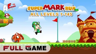 Super Mark Run - FULL GAME (all levels 1-145) / Gameplay Walkthrough (Android Game)