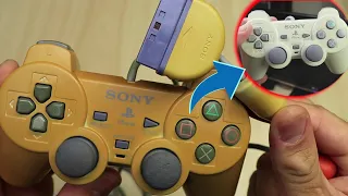 CONTROLE GOLD PLAYSTATION 1: RESTAURAÇÃO COMPLETA