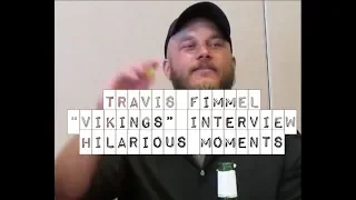 Hilarious "Vikings interview" moments ||Travis Fimmel ❤