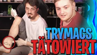 TRYMACS TÄTOWIERT MICH IM STREAM! ...