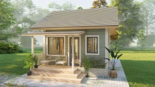 Lovely Tiny House Design 5 x 6 meters ( 30 sqm ) ( 320 Sqft ) Perfect tiny house