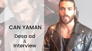 Can Yaman  ❖ Desa Press Interview + Ad ❖ Closed Captions 2019