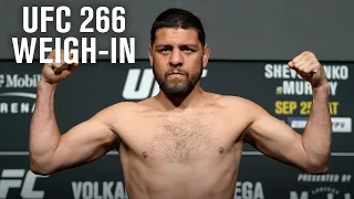 UFC 266: Volkanovski vs Ortega Weigh-in