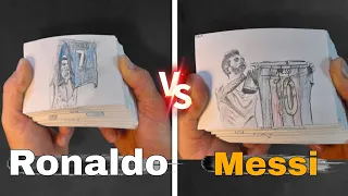 Messi vs Ronaldo (flipbook)