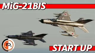 DCS WORLD | MiG-21 Combat Ready Series : 1 // Startup, Taxi, Takeoff