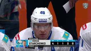 Starchenko sends it past Langhamer in powerplay