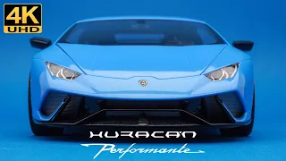 Lamborghini Huracan Performante, 4K UHD - 1/18 AUTOart