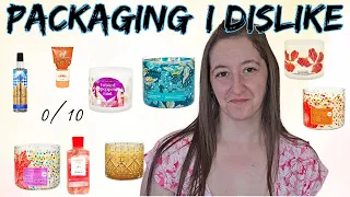 worst packaging ever! Bath & Body Works body care and candles 2024