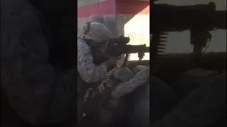 M240h Machine Gun in action