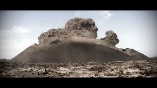 "Actividad en el Volcán del Cuervo en las Islas Canarias"  España