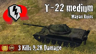 T-22 medium  |  3 Kills 9,2K Damage  |  WoT Blitz Replays