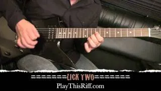 ANTRHAX PlayThisRiff.com "Fight 'Em 'Til You Can't" guitar solo lesson! (new Song)