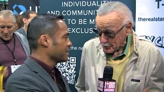 STAN LEE w/ TYRONE TANN - Comikaze Expo 2014