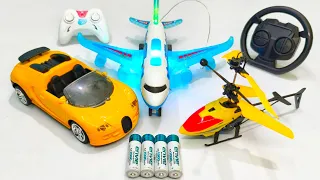 Radio Control Airbus A386 and Radio Control Helicopter | Remote Car | Airbus A380 | aeroplane | car