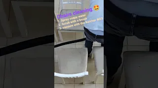 Chair cleaning 🤩