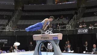 Tristen Nye - Pommel Horse - 2023 Xfinity U.S. Championships - Junior Men Day 1