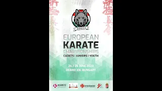 2023 European Karate Championship for Cadets - Tatami 3
