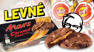 LEVNÉ DOBROTY 🍗 KFC brambůrky a 🍪 sušenky MARS