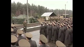 [1996] Anthems of Russia and Belarus | Ceremony for the withdrawal of Soviet nuclear missiles