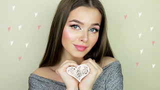 МАКИЯЖ НА 14 ФЕВРАЛЯ! ❤Valentine's Day Makeup❤ РОМАНТИЧНЫЙ ОБРАЗ| Яна Русая