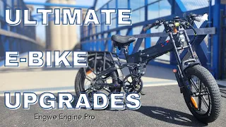 ULTIMATE E-BIKE UPGRADES! [Engwe Engine Pro]