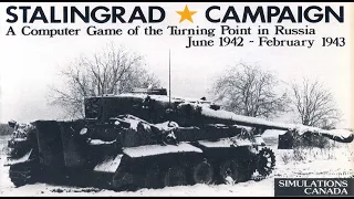 Stalingrad Campaign (1987) by Simulations Canada  - Content Review & Gameplay - Operational Wargame