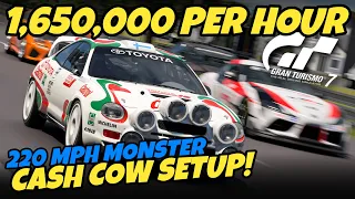 GT7 | Celica GT-Four Rally Car | 1.65 Million Credits an Hour Le Mans WTC 700 Tune Setup!