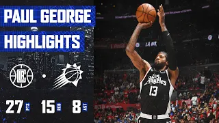 Paul George (27 PTS, 15 REB, 8 AST) Posts Complete Outing Game 3 vs. Phoenix Suns | LA Clippers