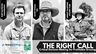 The Right Call: Critical Decision Making for Profitable Grazing