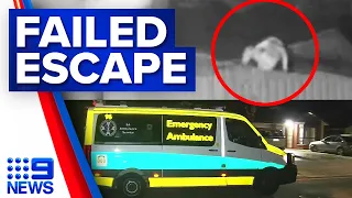 Adelaide man breaks leg trying to escape from police | 9 News Australia