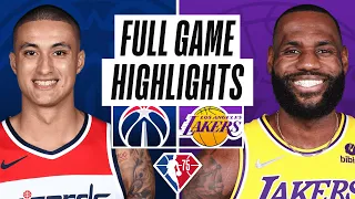 Game Recap: Lakers 122, Wizards 109