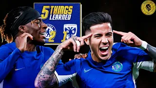 ENZO FERNANDEZ FINALLY SCORES :WHAT WENT DOWN vs WIMBLEDON? | 5 Things Learned Chelsea 2-1 Wimbledon