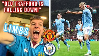INCREDIBLE SCENES As Manchester City DESTROY Manchester United At Old Trafford