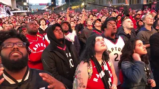 BEST RAPTORS FANS REACTIONS TO NBA CHAMPIONSHIP