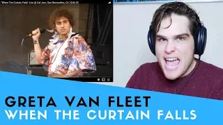 Voice Teacher Reacts to Greta Van Fleet - When The Curtain Falls