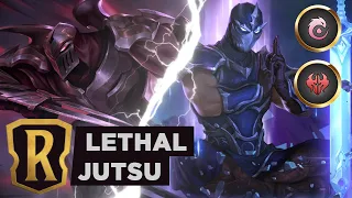 ZED & SHEN Lethal Jutsu | Legends of Runeterra Deck