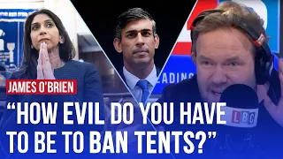 James O'Brien wonders if Suella Braverman is 'actually evil' | LBC