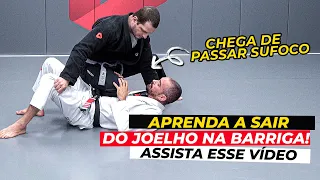 Aprenda 2 SAÍDAS DO JOELHO NA BARRIGA  | Técnica de jiu-jitsu | BJJPROTECH