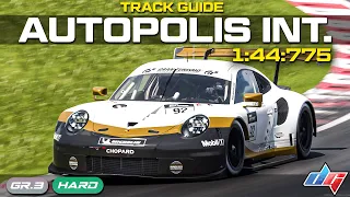 Gran Turismo 7 | AUTOPOLIS International - Track Guide | 911 RSR Gr.3