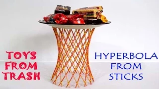 Hyperbola from Sticks | English | Straight Line to Curve