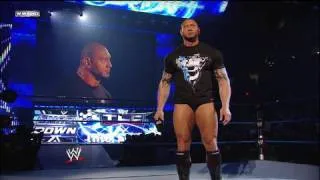 Batista addresses the WWE Universe