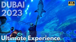 Dubai Mall 🇦🇪 Ultimate Experience | Dubai Aquarium | 4K | Walking Tour | Burj Khalifa